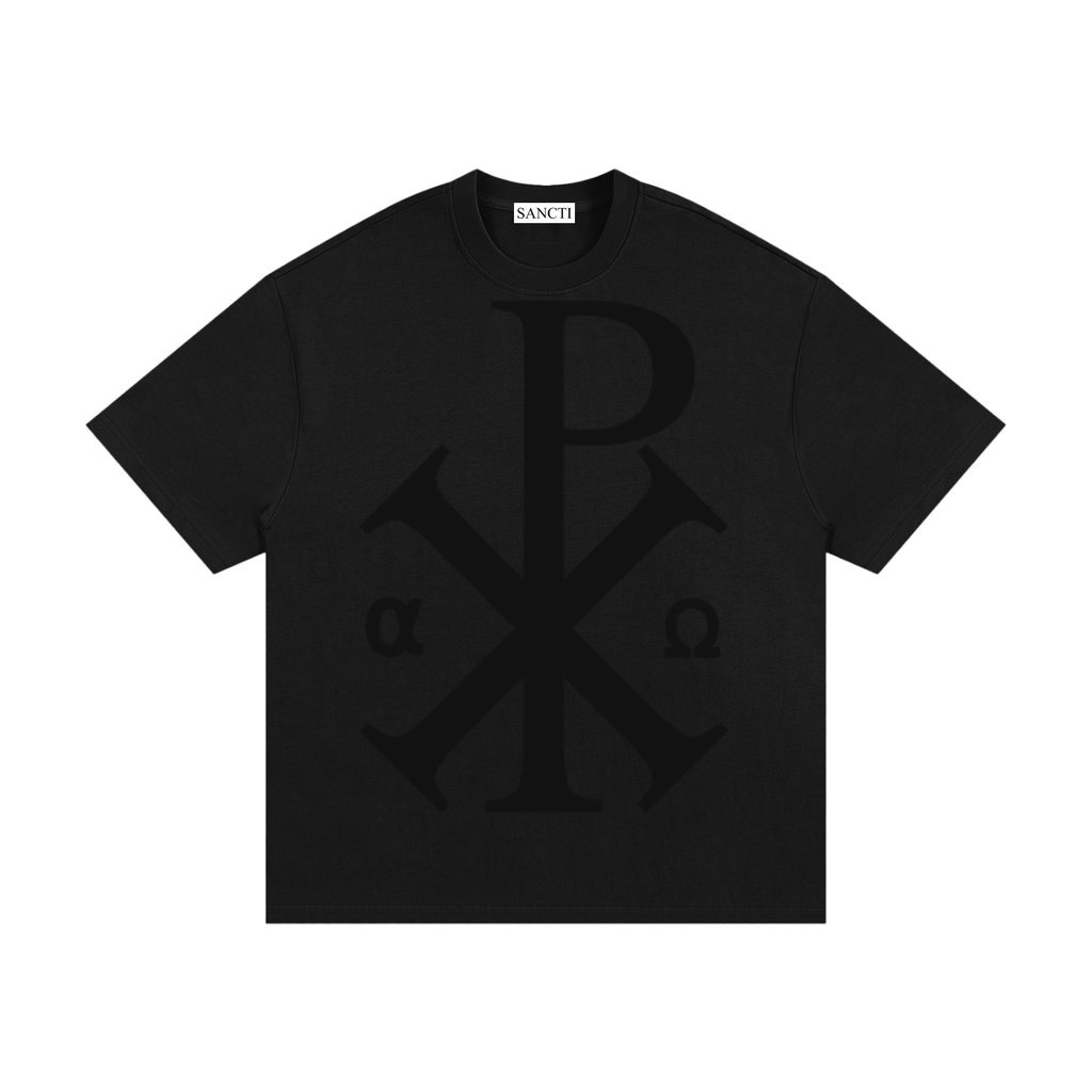 Chi-Rho Shirt (Black)