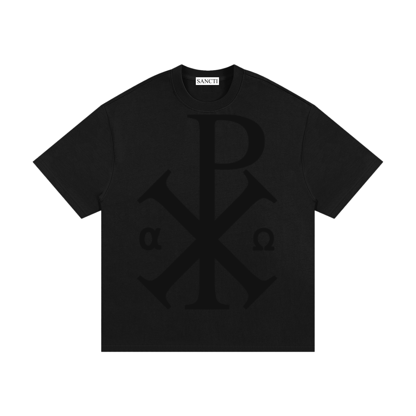 Chi-Rho Shirt (Black)